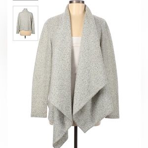 Club Monaco grey wool cardigan, size small